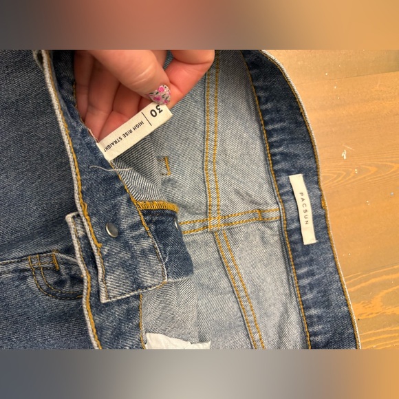 PacSun Size 30 Straight Leg Jeans - Picture 5 of 7